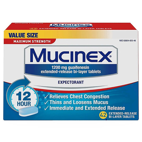 Mucinex Expectorant Maximum Strength Tablets 14ct