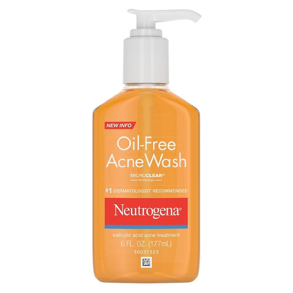 Neutrogena Oil Free Acne Wash 6Oz