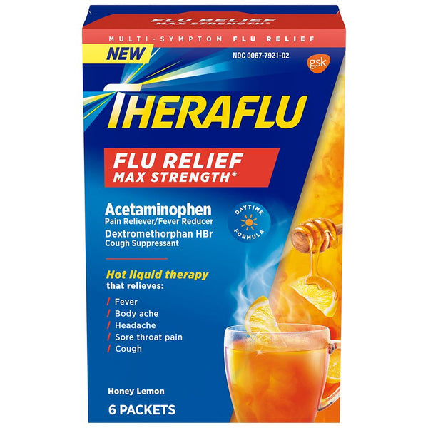 Theraflu Flu Relief Max Strength 6 Packs