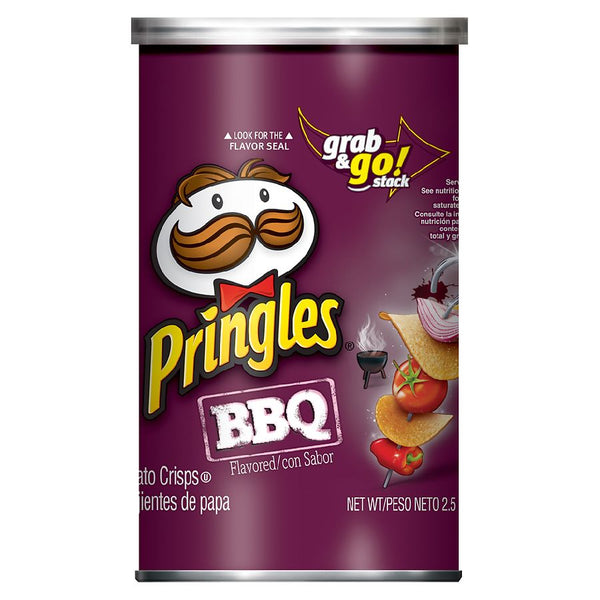 Pringles BBQ Potato chips 2.5 oz