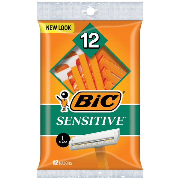 Bic Sensitive Shaver Disposable 12ct