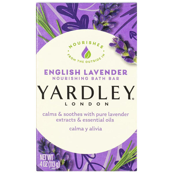 Yardley English Lavender Bar Soap 4.25Oz