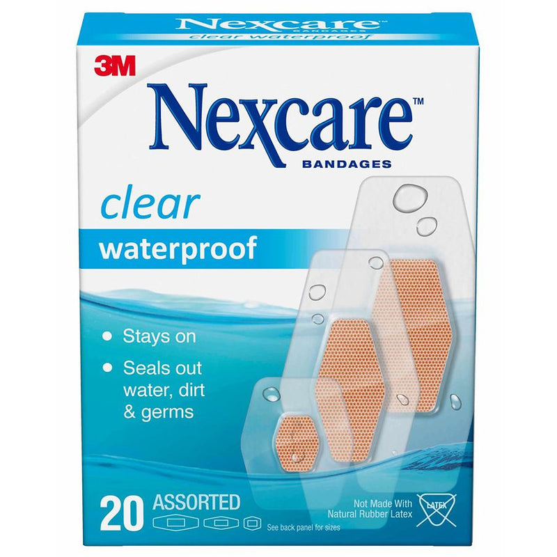 NEXCARE Water Water Clear vendages 20ct