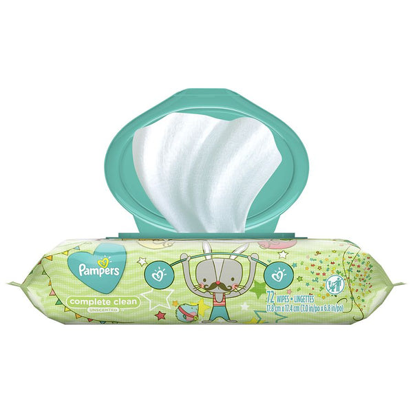 Pampers Baby Clean Wipes 72ct