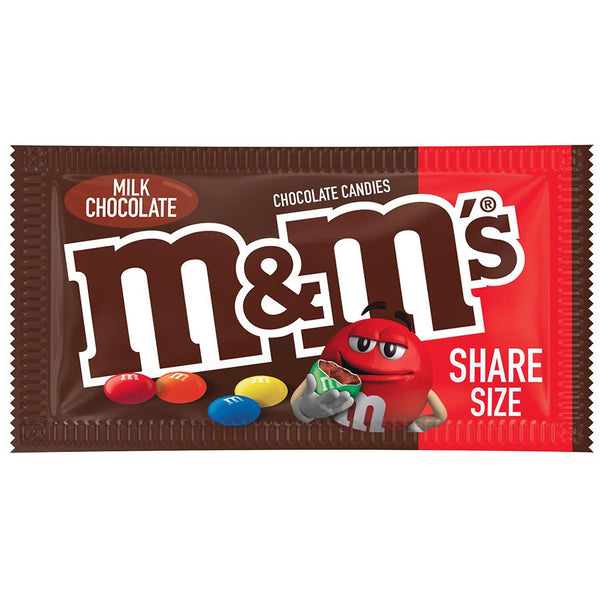 Candy de chocolate de M&M 3.14 oz