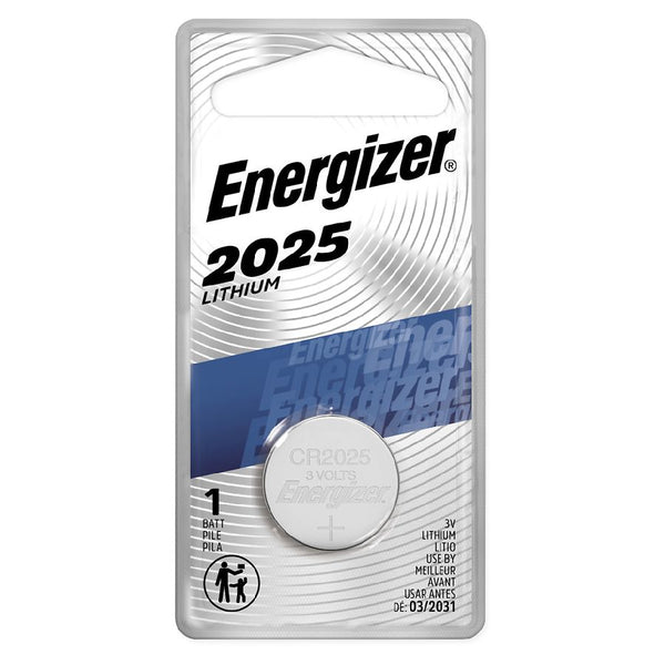 Energizer 3V Lithium Coin 2025 Battery 1ct