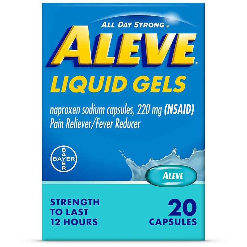 Aleve 220mg Liquid Gels 20ct