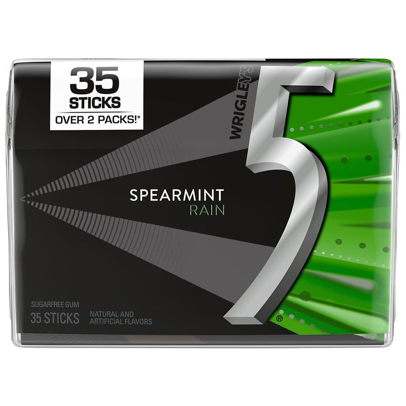 Wrigley's 5 Spearmint Rain Gum 35ct