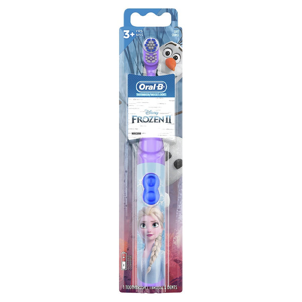 Oral B Kid's Disney Frozen Battery Toothbrush Soft