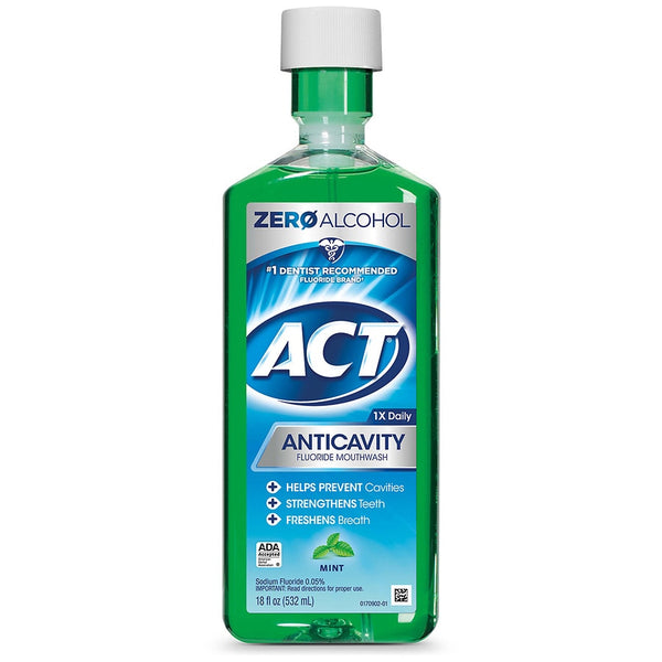 Act Anticavity Fluor Rinse Mint 18 Oz