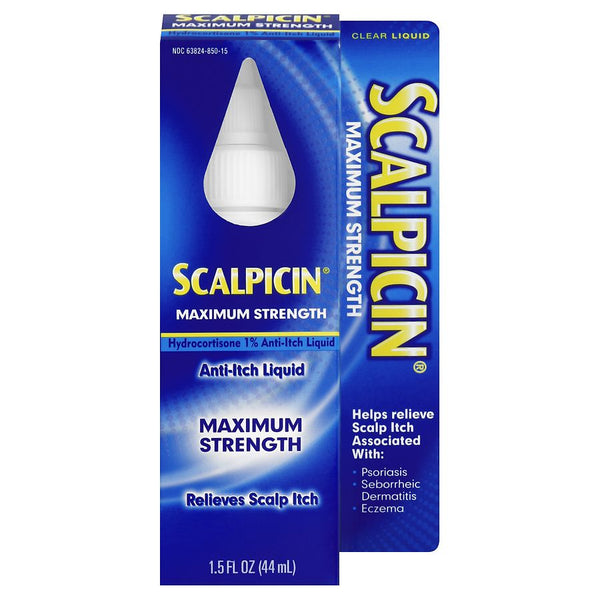 Scalpicin Anti-Itch Scalp Medication 1.5Oz