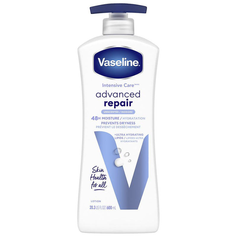 Vaseline Intensive Rescue Unscented Lotion 24.5Oz