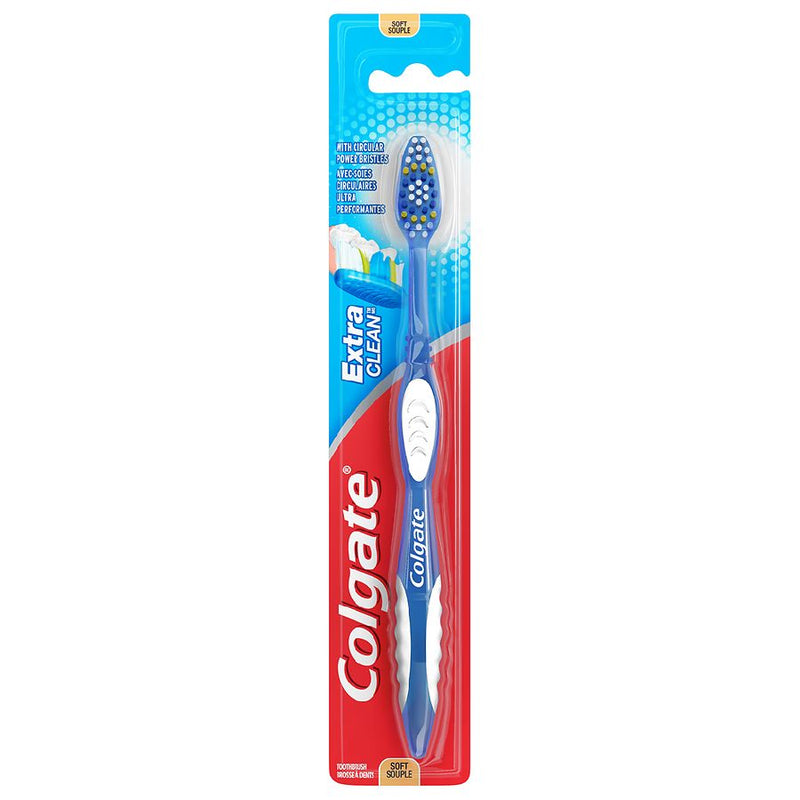 Colgate Cepillo de dientes suave extra limpio y limpio