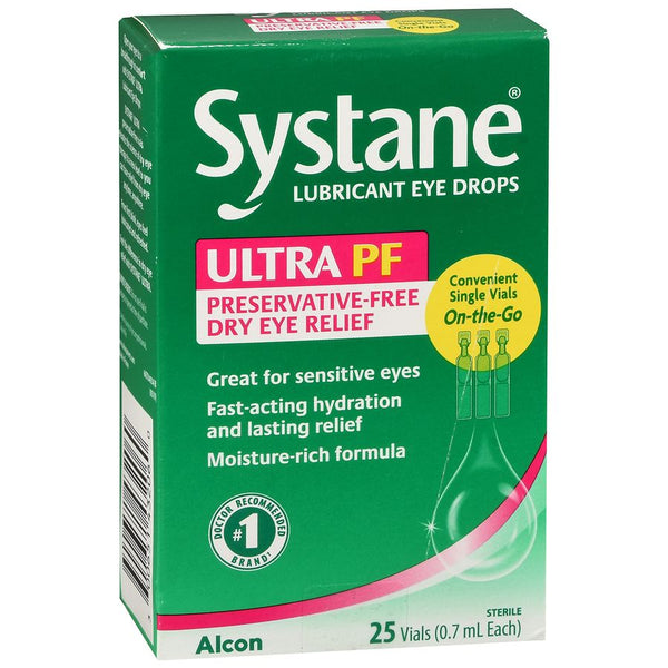 Alcon Systane Lubricant Eye Drops 24 Vials