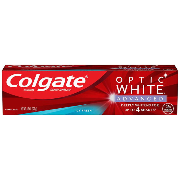 Colgate Optic White Cool Icy Fresh Mint 4.5Oz