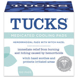 Tucks Medicated Hemorrhoidal Pads 100ct