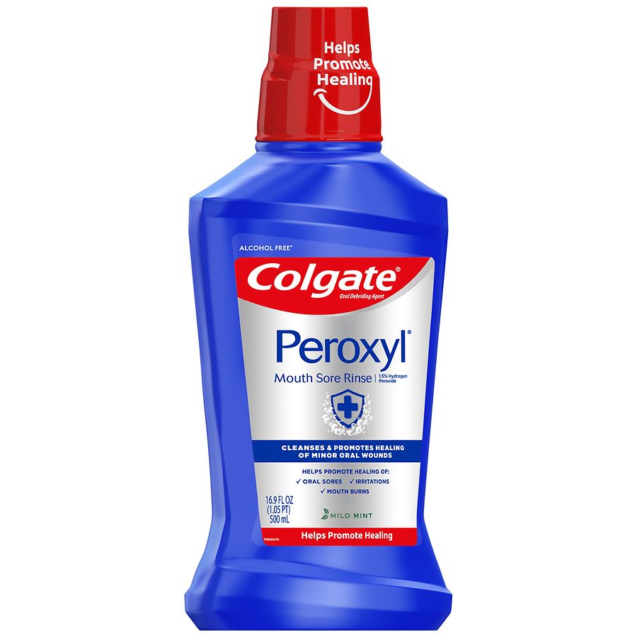 Colgate Peroxyl Mouth Sore Rinse 16.9 Oz – Locatel Health & Wellness ...