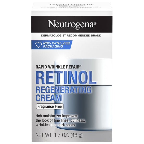 Crema regeneradora de retinol de neutrogena 1.7 oz