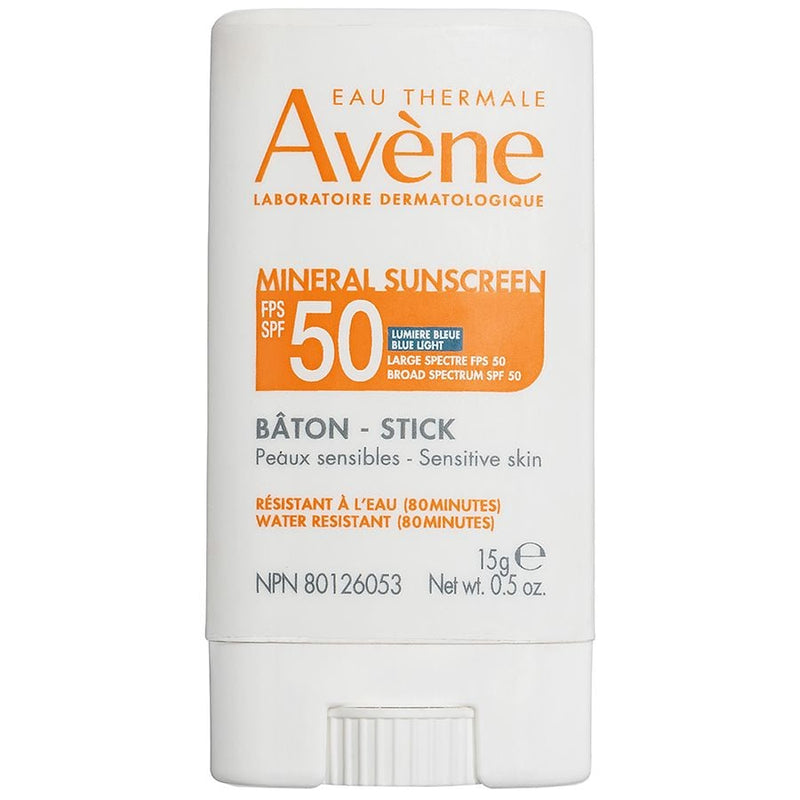 Averene mineral protector solar SPF 50 Stick 0.5 oz