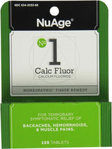 Hyland's NuAge #1 Salts Calc Fluor 6X 125 Tablets