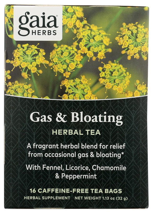 Gaia Herbs Gas & Bloating Tea