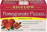 Bigelow Pomegranate Pizzazz Herbal Tea Bags 20ct
