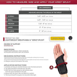 OTC Wrist Splint 6" Right 2082