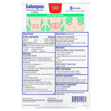 Salonpas Pain Relieving Patch Large 6 ct