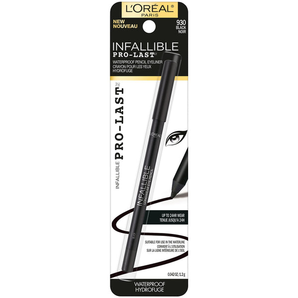 Loreal Infallible Pro Last Waterproof Pencil Eyeliner 930 Blk