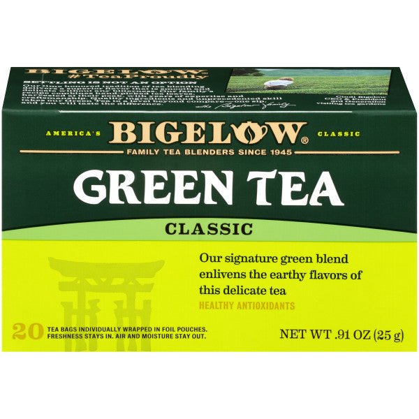 Bigelow Green Tea Classic Bolsas de té 20ct