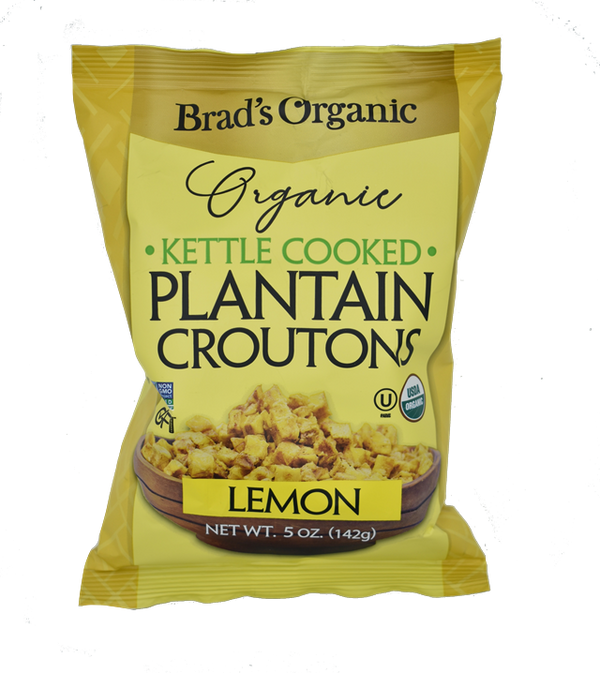 Brad's Organic Platinic Crutons Lemon 5oz