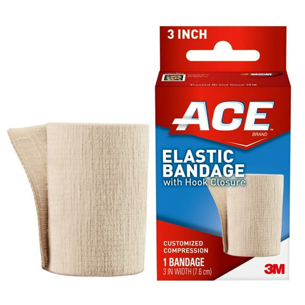 Ace Elastic Band With Velcro 3In
