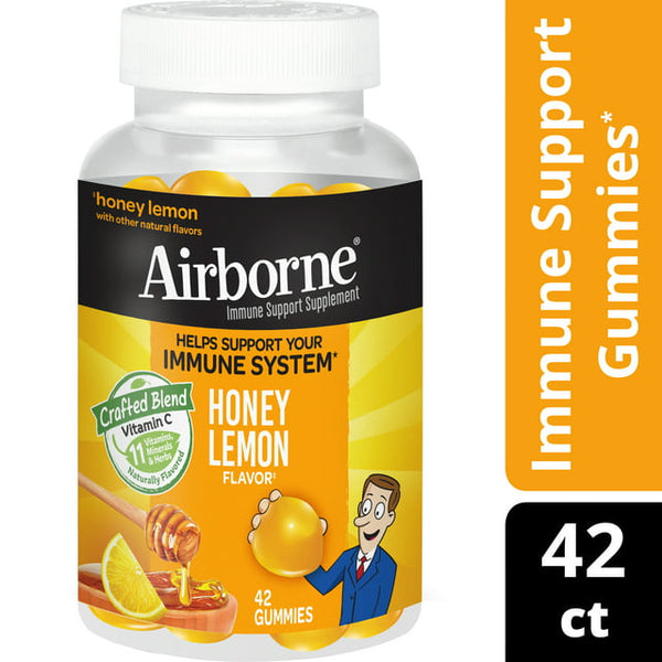 Airborne Honey Lemon Gummies 42ct