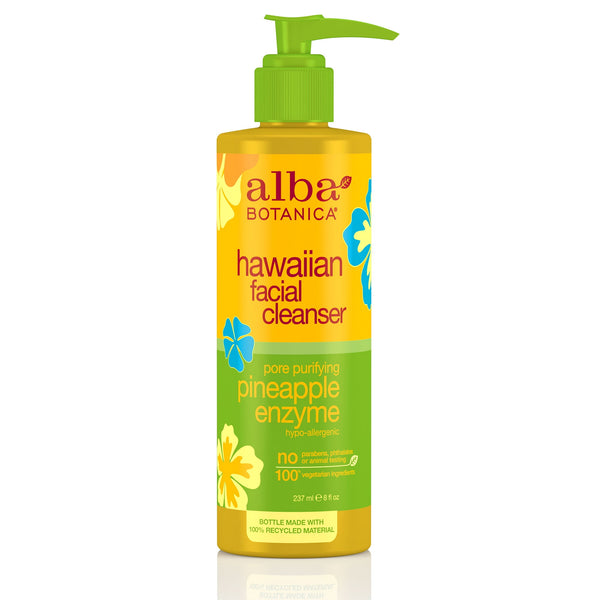 Alba Botanica enzima hawaiana Cleanser Piña 8 oz