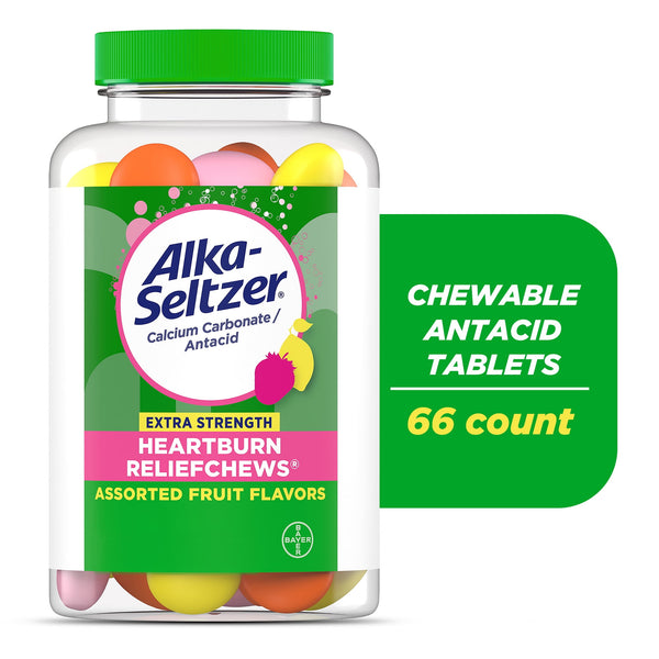 Alka-Seltzer Extra Strength Heartburn Relief Chewables 66ct