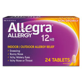 Allegra Allergy 12 Hour 60mg Tablets 24ct