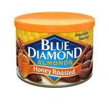 Almondas de diamantes azules Almond Honey asado 6 oz