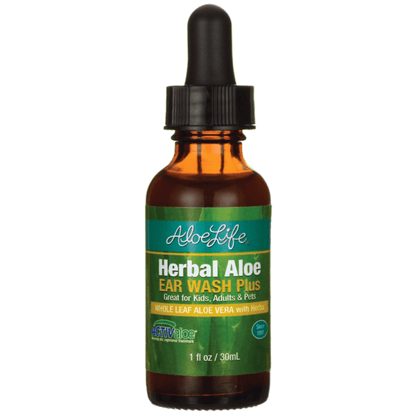 Aloe life terrys gotas de lavado de orejas herbales 0.1oz