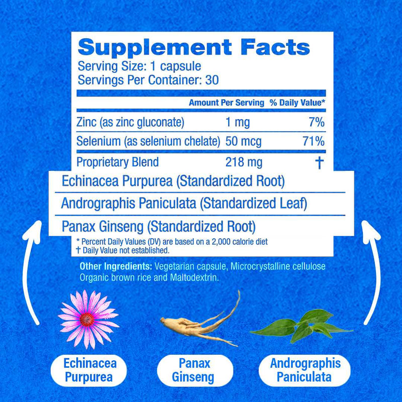 Hybrid CR Rapid Rapid Inmune Defense Cápsulas vegetales 30ct