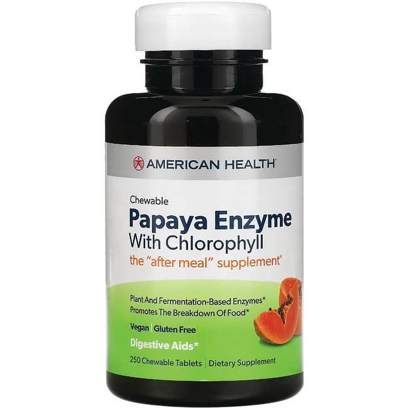 American Health Papaya Enzyme With Chlorophyll