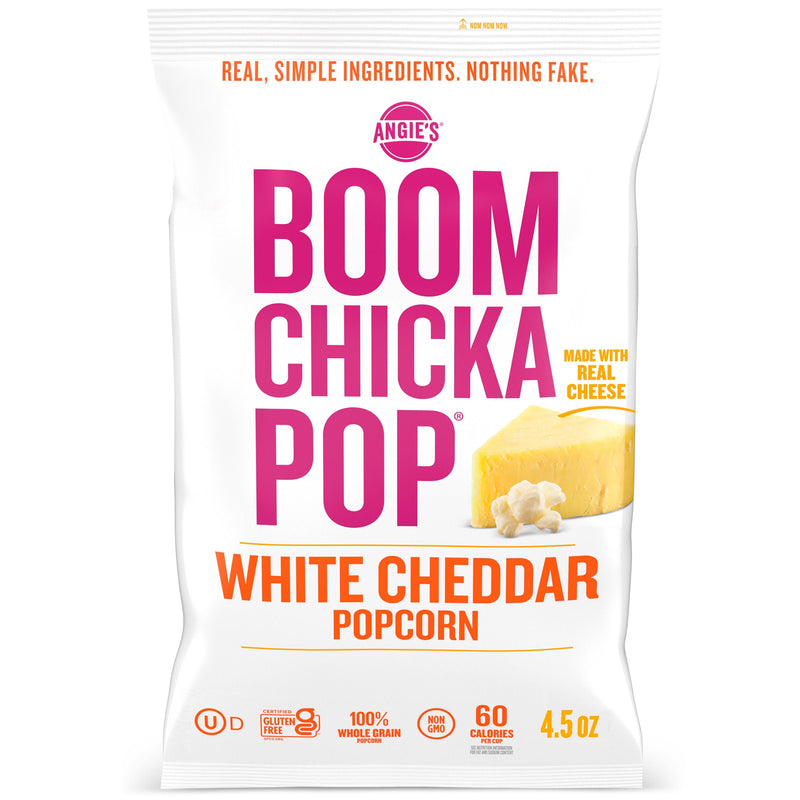 Angies boom chicka pop white cheddar palomitas de maíz 4.5oz