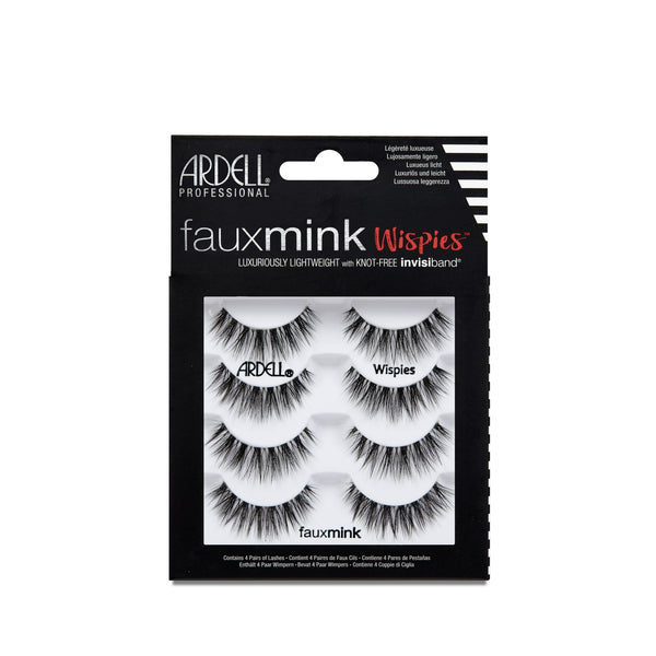 Ardell Lashes Fauxmink Wispies 4 pares