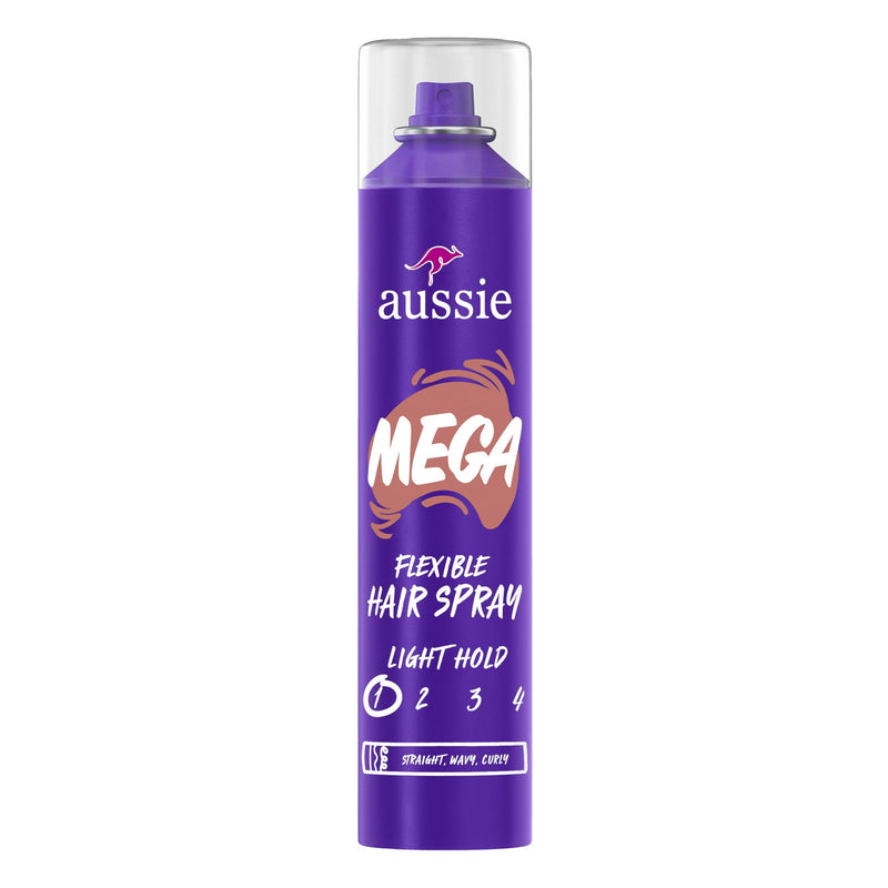 Aussie Mega Hair Spray Light Hold 10oz