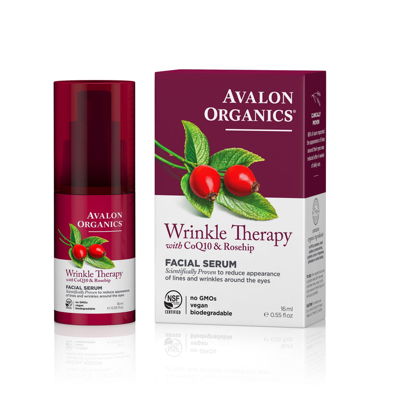 Avalon Organics Organics Wrinkle Therapy Suero facial 0.55 oz