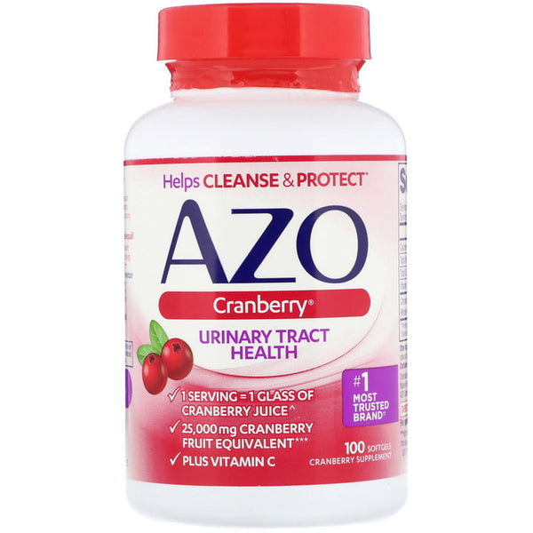 Azo Urinary Tract Cranberry Softgels 100ct