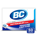 Bc Fast Pain Relief Powder Packs 50ct