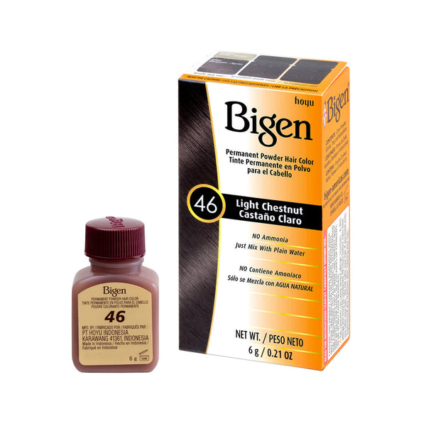 Bigen Permanent Powder Hair Color Light Chesnut 46