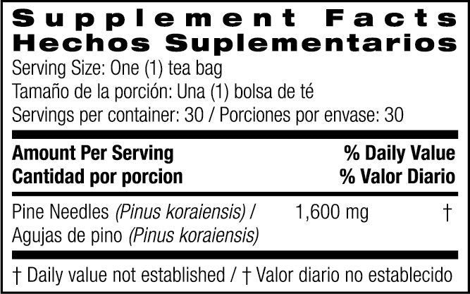 BIO NUTRITION PINE ALECHE BOLSS 30 CT