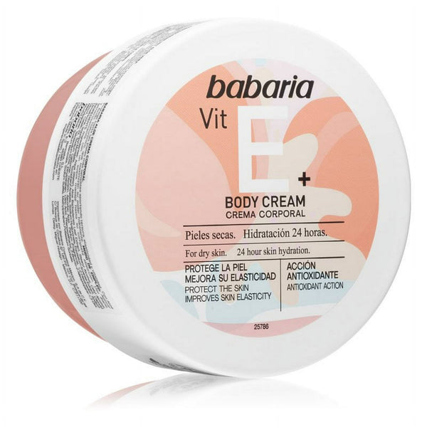 Babaria Vit E+ Body Cream 13.5oz