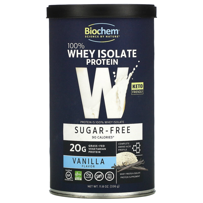 Biochem Sugar Free Whey Protein Vanilla 11.8oz